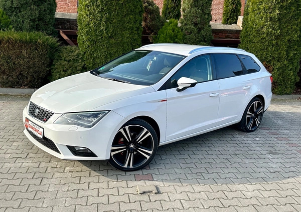 Seat Leon cena 39800 przebieg: 237777, rok produkcji 2014 z Zwoleń małe 781